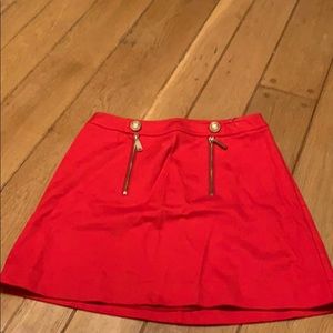 Red Express skirt